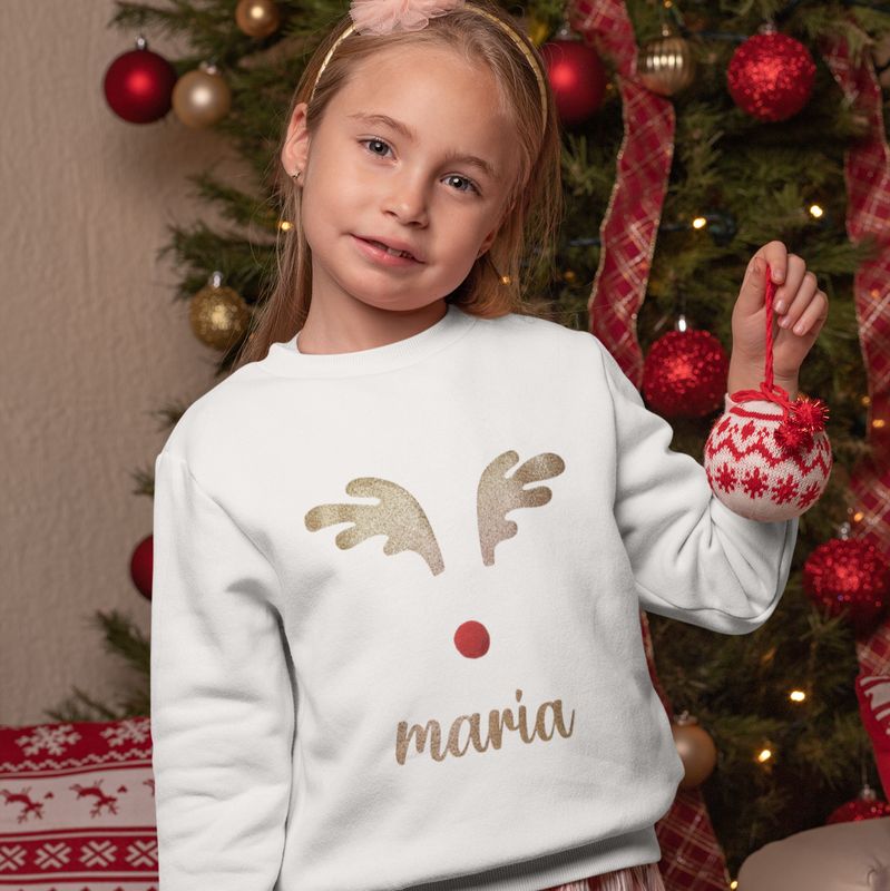 Sweatshirt/T-shirt Personalizada Natal "RENA"