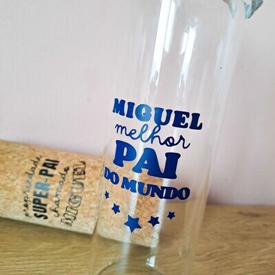 Garrafa personalizada PAI Garrafa personalizada PAI