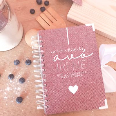 Livro de receitas personalizado Livro de receitas personalizado
