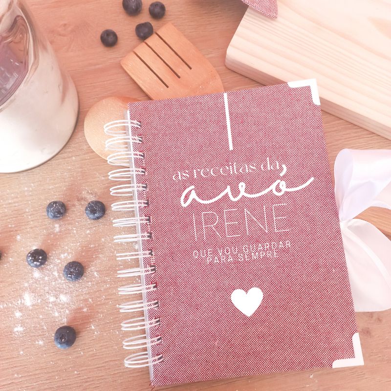 Livro de receitas personalizado Livro de receitas personalizado