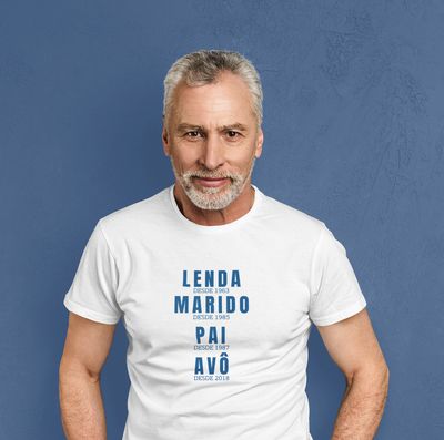 Sweatshirt/T-shirt Personalizada Pai, a Lenda Sweatshirt/T-shirt Personalizada Pai, a Lenda