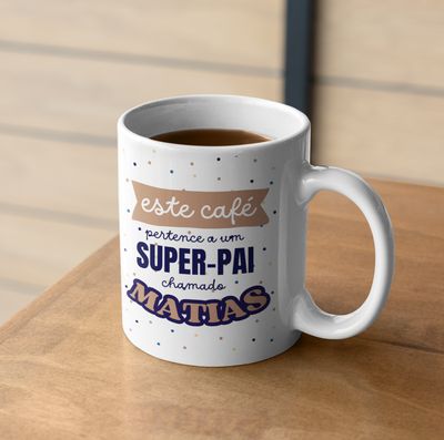 Caneca personalizada Pai Caneca personalizada Pai