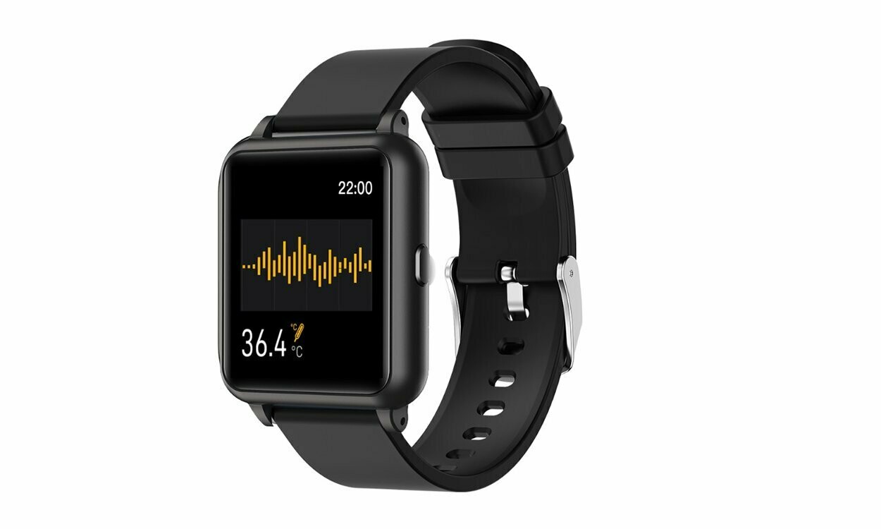 OXITEMP smart watch with live oximeter, thermometer and Pulse monitor with Activity tracker
Color:𝗕𝗟𝗔𝗖𝗞