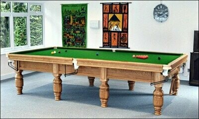 Luxury Willerby Oak Snooker Table