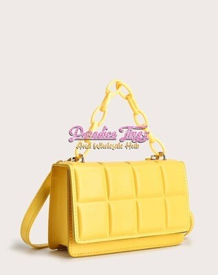 Yellow Stitch Purse 💛🤑