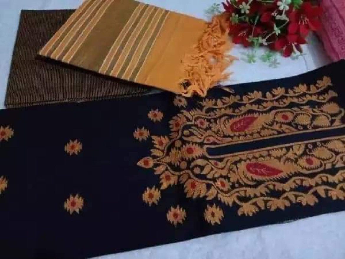 সুতি জামদানি থ্রি পিস (Cotton jamdani)