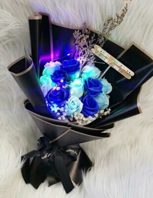 💎Blue Roses bouquet 💐