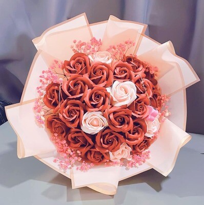 24 stalks Soap Roses Bouquet
