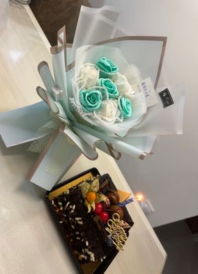 7 stalks TIFFANY BLUE Roses bouquet 💚