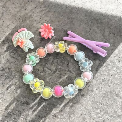 Kids Bracelet with Hair Clip set