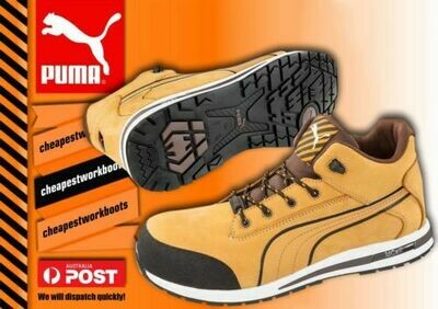 Puma Urban DASH 633187 Safety Steel Cap WorkShoes Boots ULTRA LIGHT WEIGHT