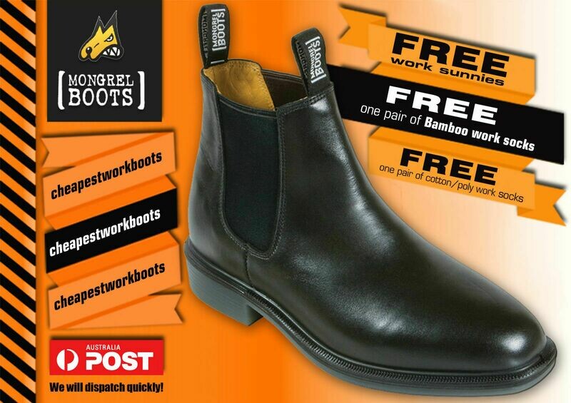 Mongrel 805025 Work Horse Riding. Leather & Comfort Non steel cap Safety Boot