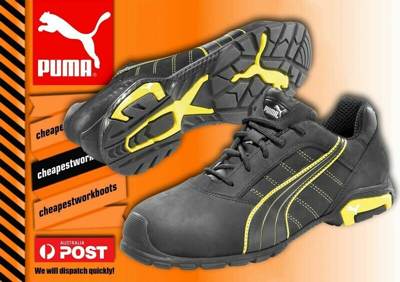 Puma Amsterdam FREESOCKs Safety Pierce Resistant Aluminium Light Work Shoe Cheap