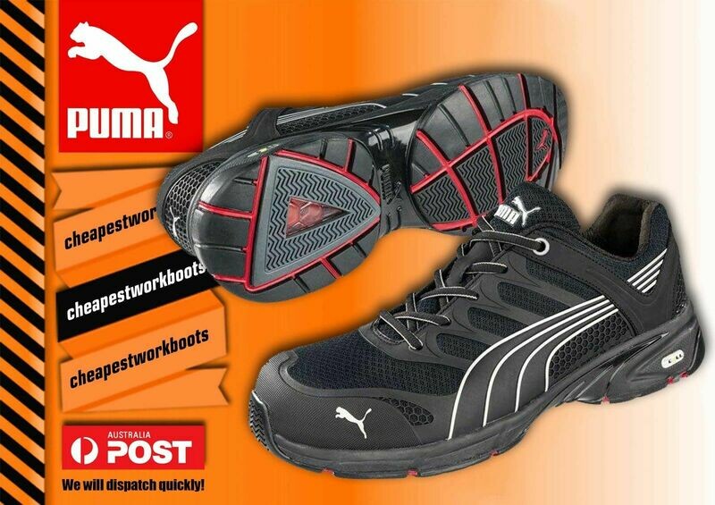 Puma Fuse Motion 642587 Composite Toe Work Joggers Safety Anti Static Steel Cap