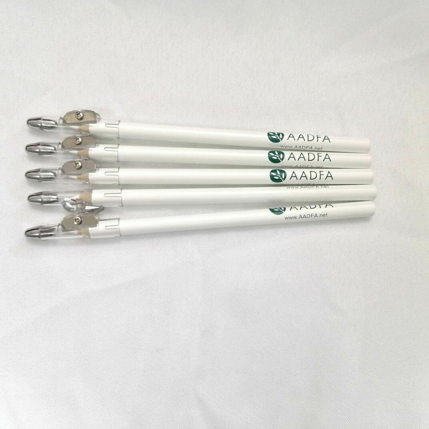 White skin markers with sharpener