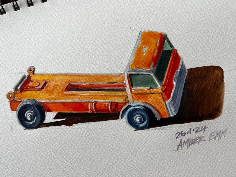 Orange Truck