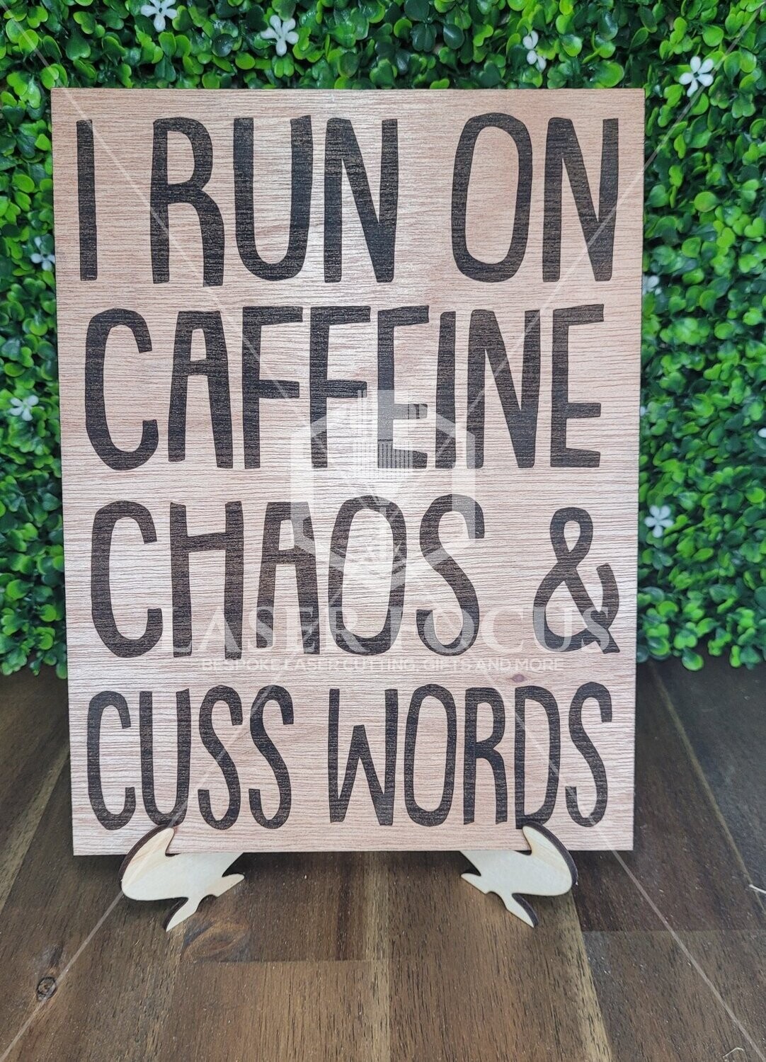 Chaos & Caffeine Sign