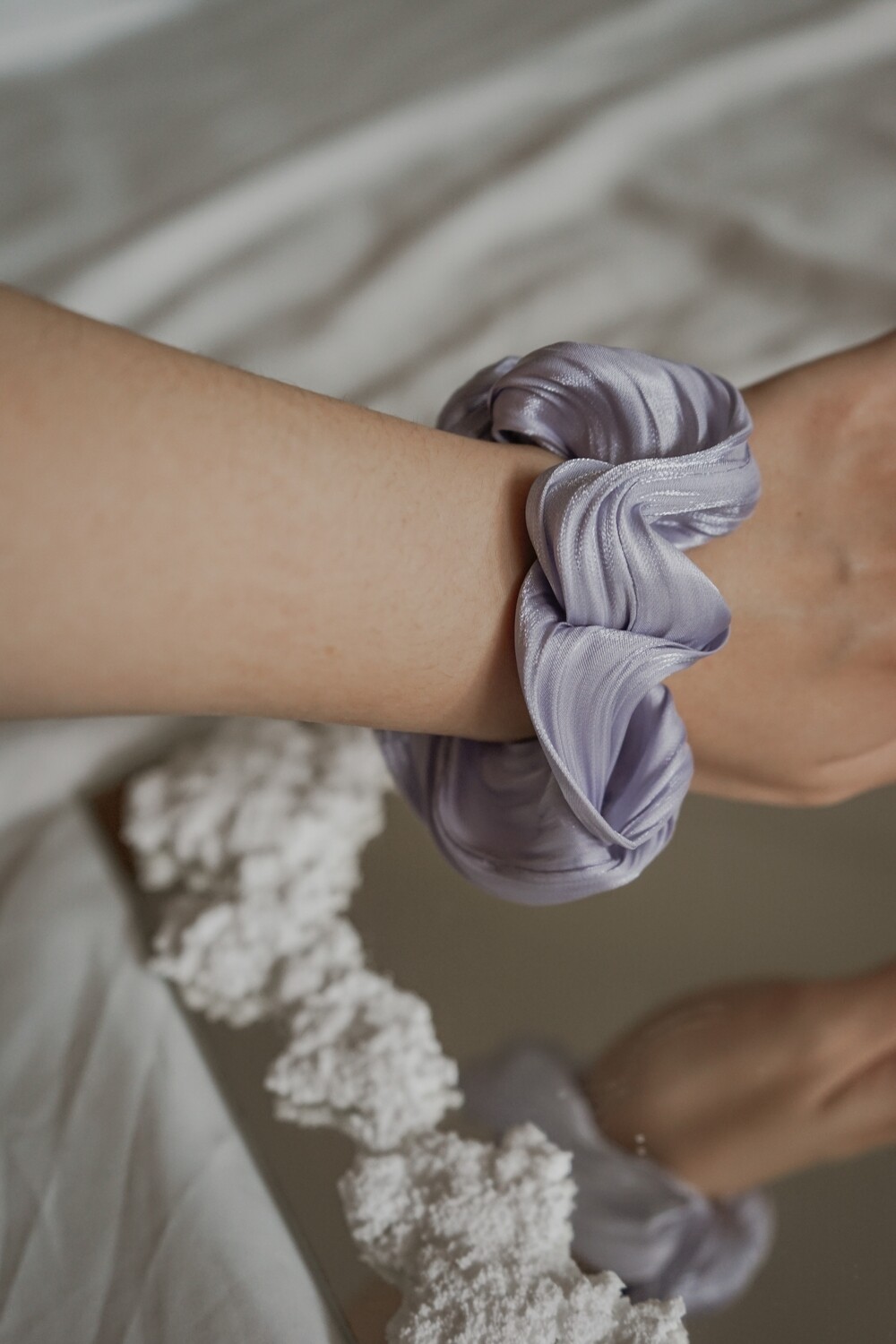 Swirl Scrunchie - Periwinkle
