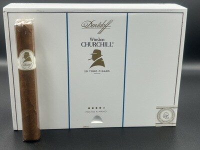 Davidoff Winston Churchill 20 Toro Cigars