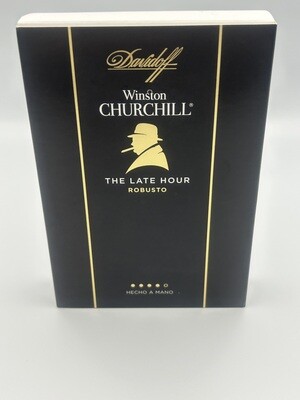 Davidoff Winston Churchill The Late Hour Robusto 4 Pack