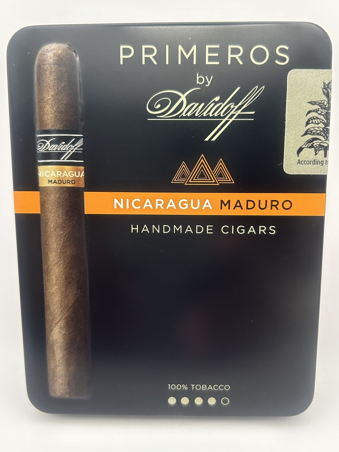 Primeros by Davidoff Nicaragua Maduro Tin pack of 6