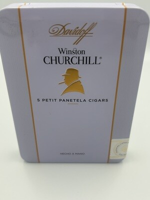 Davidoff Winston Churchill Petit Panatela Cigars Tin of 5