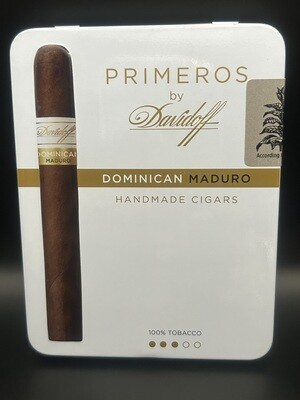 Primeros by Davidoff Dominican Maduro Tin pack of 6