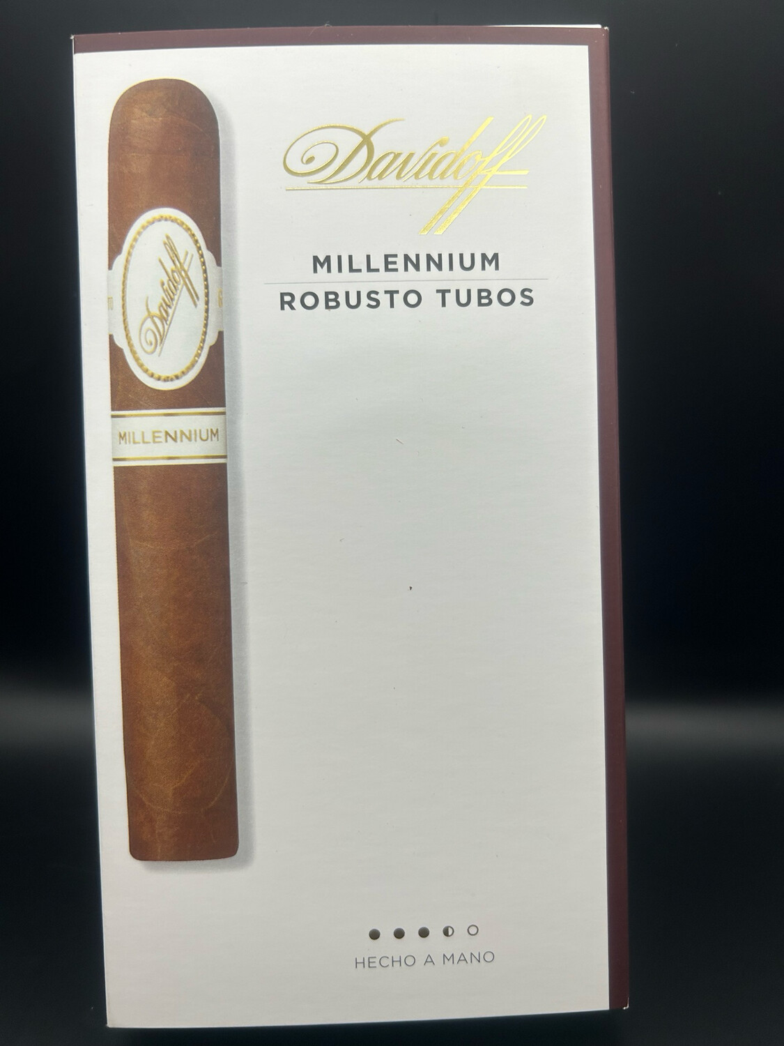 Davidoff Millennium Robusto Tubos Pack of 3 Tubos