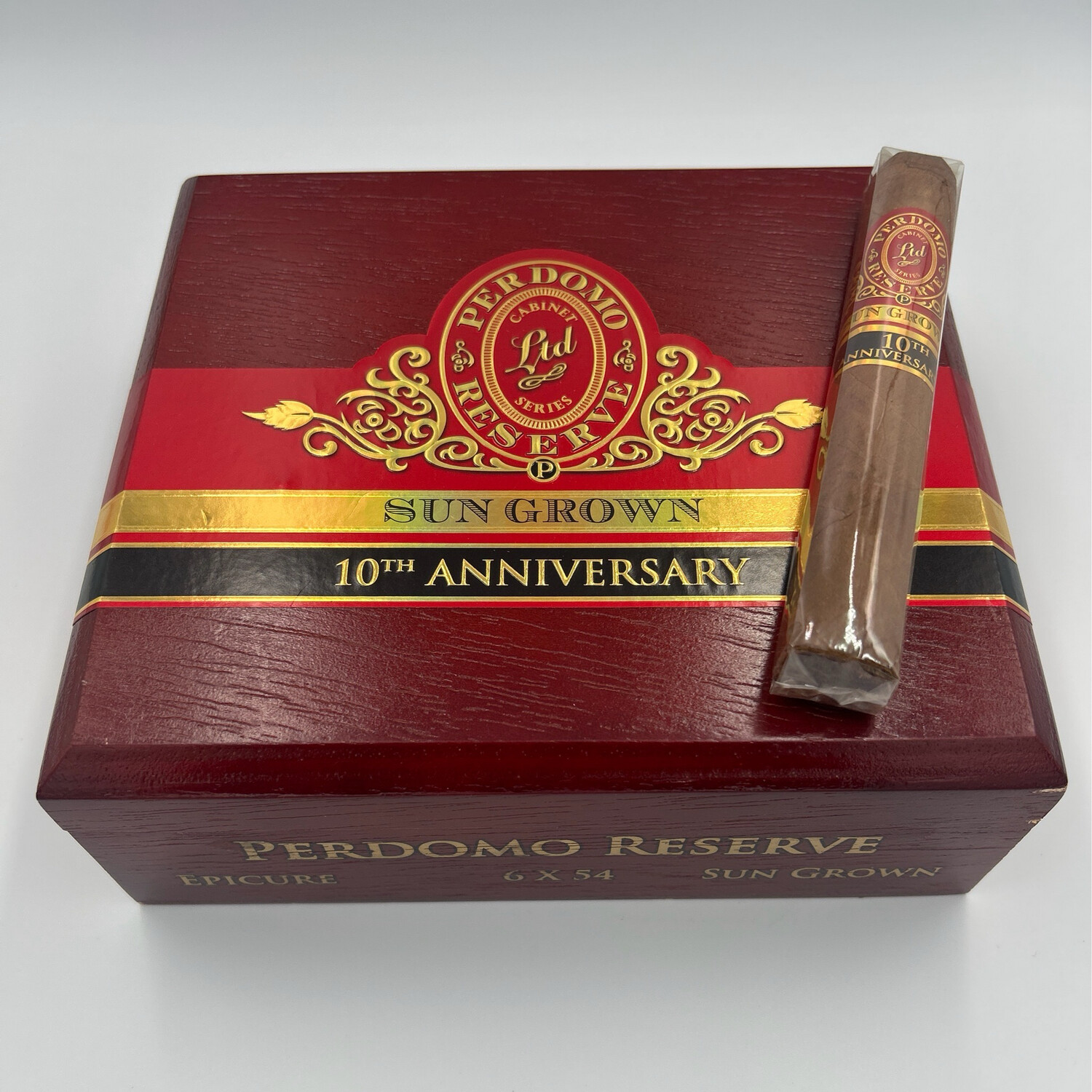 Perdomo 10th Anniversary Sun Grown Epicure Box of 25