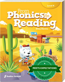 KINDERGARTEN - FROM PHONICS TO READING LEVEL K + DIGITAL - SADL - 20-19 - ISBN 9781952540738