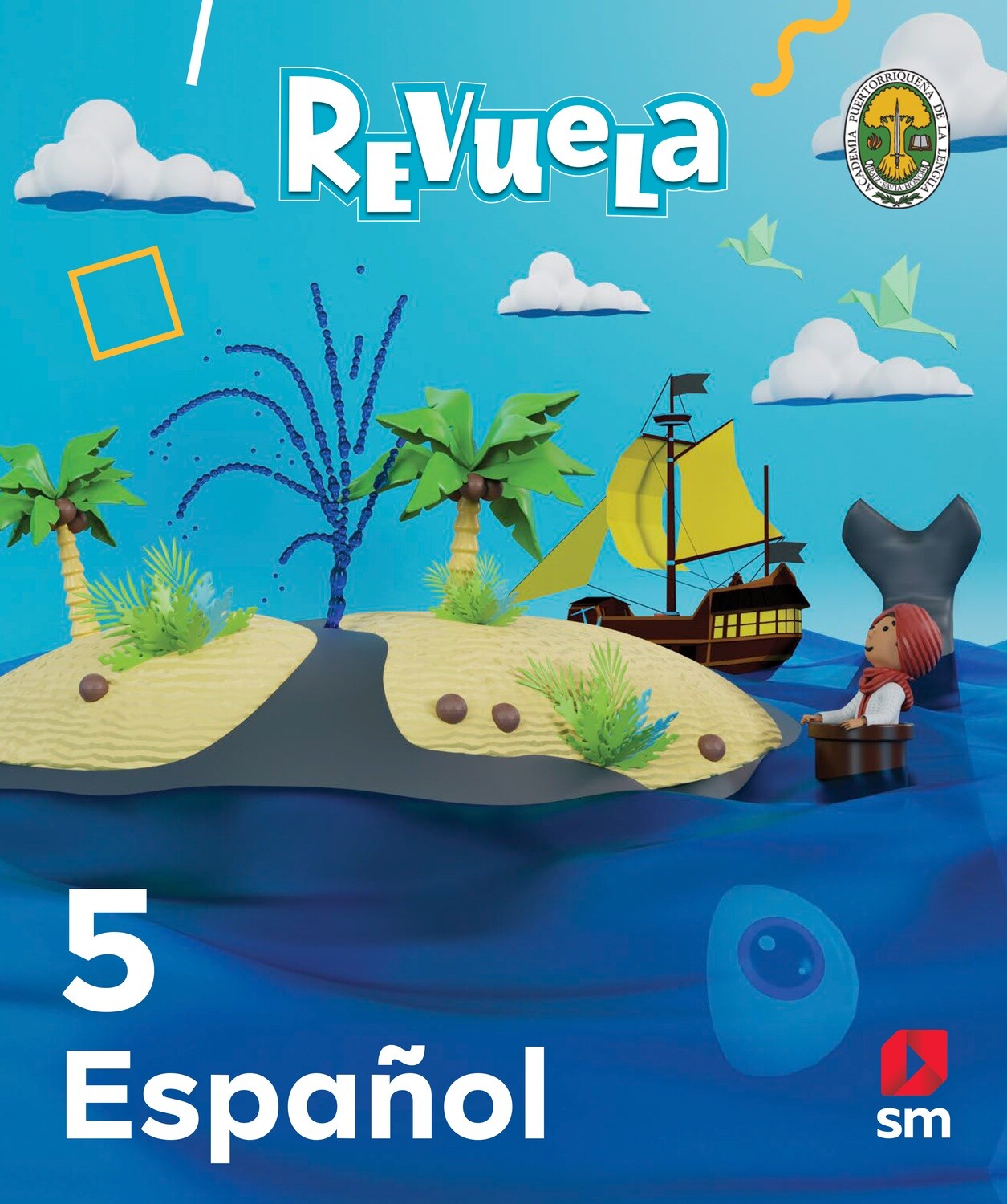 QUINTO PL - REVUELA ESPAÑOL 5 TEXTO, CUADERNO DE VOCABULARIO Y ACCESO DIGITAL - SM - 23 - ISBN 9781644866603