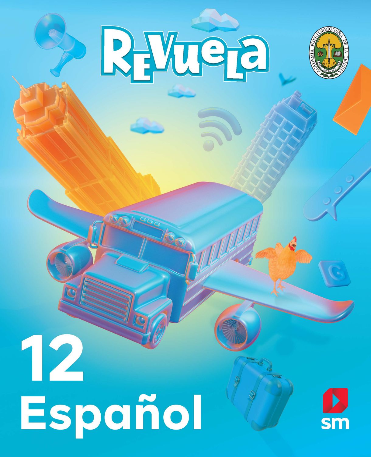 DUODECIMO - REVUELA ESPAÑOL 12 TEXTO, PALABRAS EN ACCION Y ACCESO DIGITAL - SM - 25 - ISBN 9781644868782