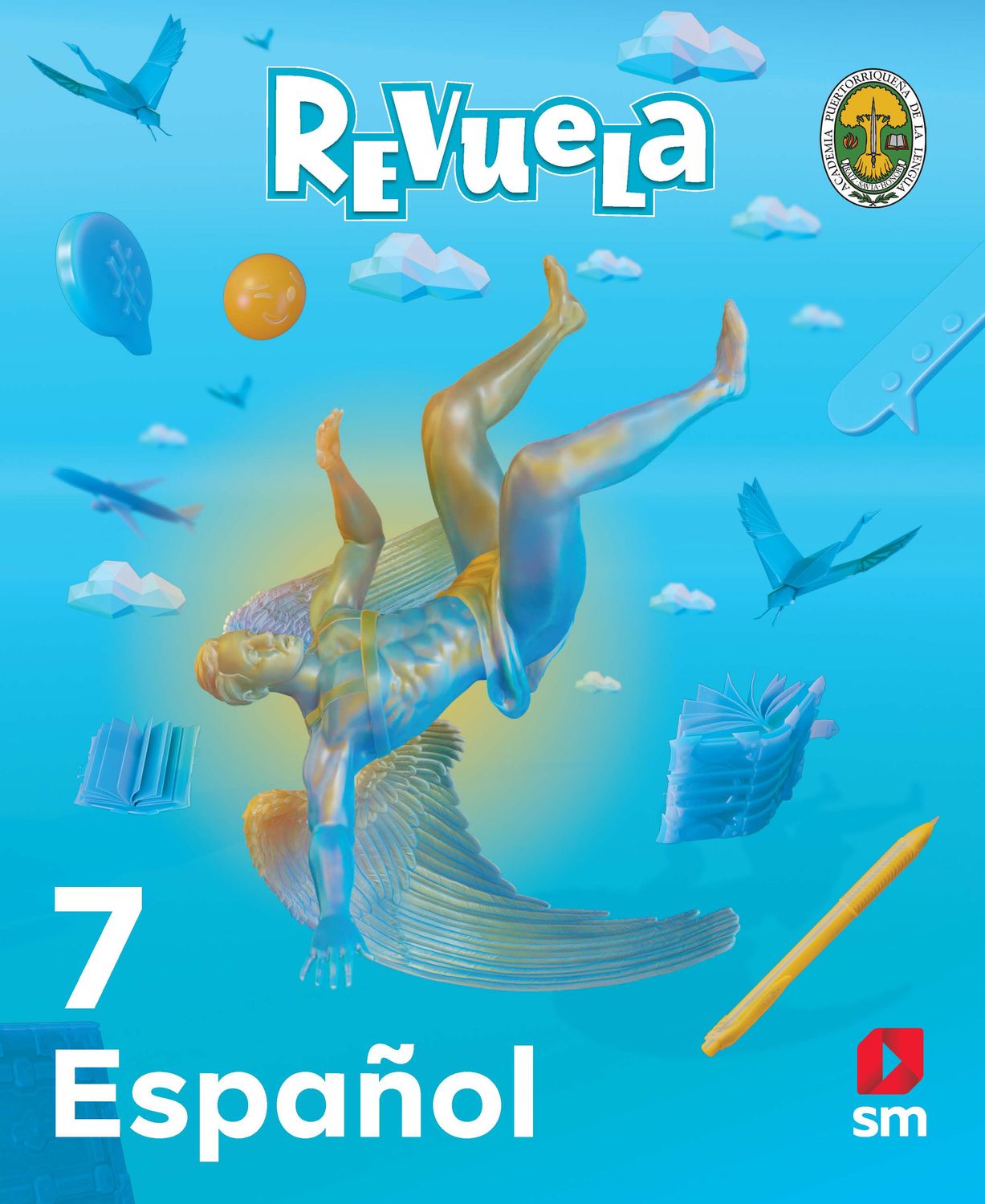 SEPTIMO - REVUELA ESPAÑOL 7 TEXTO, PALABRAS EN ACCION Y ACCESO DIGITAL - SM - 25 - ISBN 9781644868737