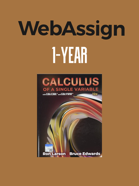 DUODECIMO - CALCULUS OF A SINGLE VARIABLE 12E WEBASSIGN MULTI-TERM INSTANT ACCESS - CENG - 23 - ISBN 9780357749319