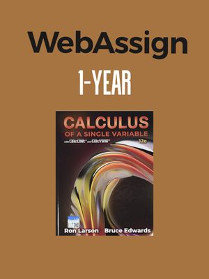 DUODECIMO - CALCULUS OF A SINGLE VARIABLE 12E WEBASSIGN MULTI-TERM INSTANT ACCESS - CENG - 23 - ISBN 9780357749319
