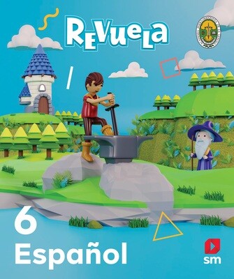 SEXTO PL - REVUELA ESPAÑOL 6 TEXTO, CUADERNO DE VOCABULARIO Y ACCESO DIGITAL - SM - 23 - ISBN 9781644866610
