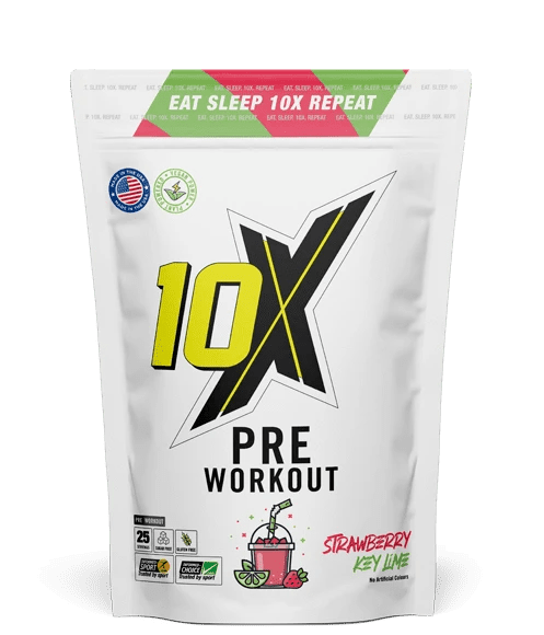 10X Pre Workout  Strawberry Lime