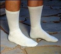 Men's Hemp Hiker Sock , Natural