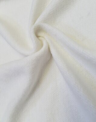 Natural Medium Weight Hemp Fleece , 55% Certified Organic Hemp , 45% Certified Organic Cotton , 460gm , 16.2oz , 29" Tubular