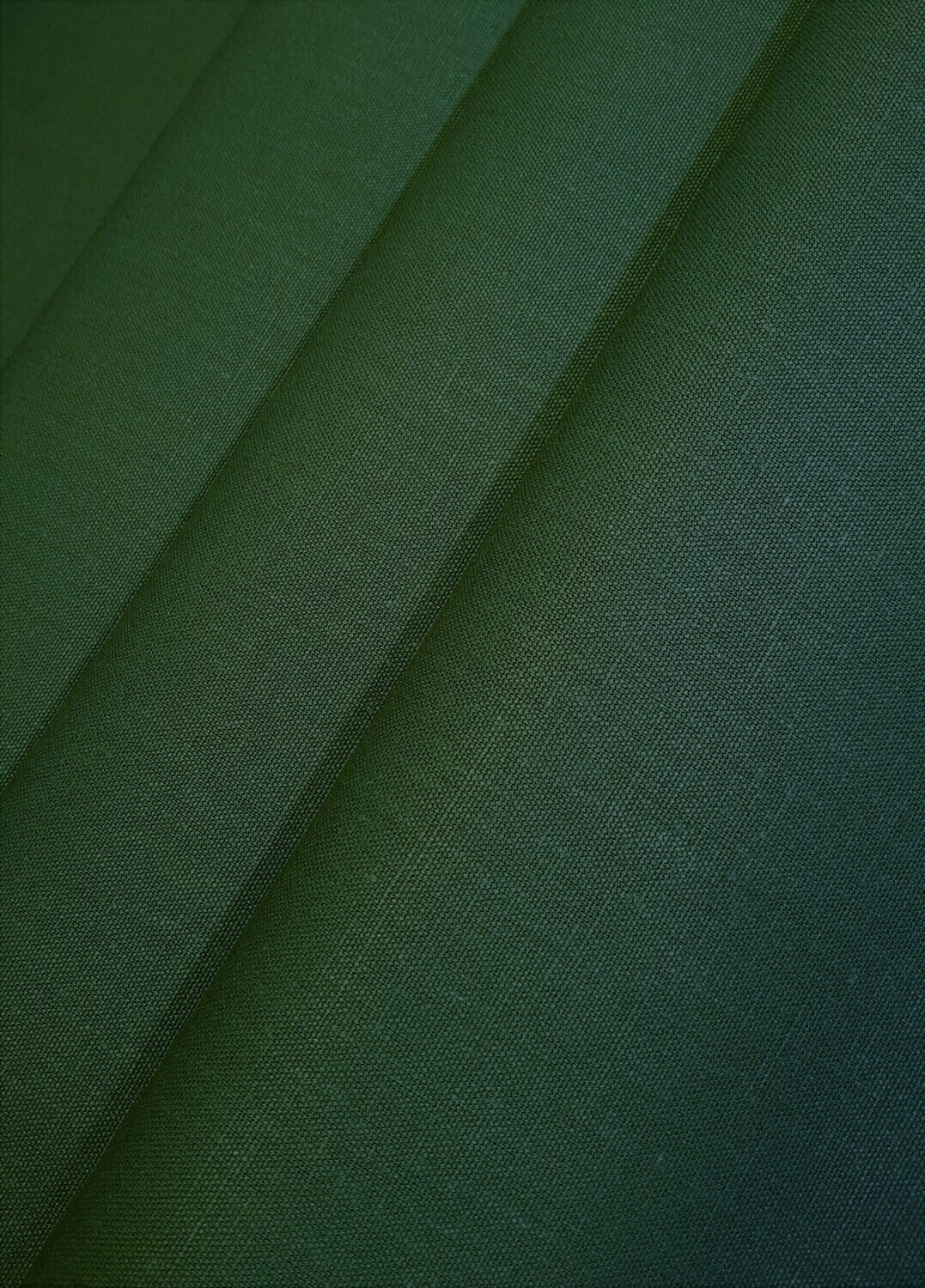 Forest Green Light Weight Hemp Canvas , 55% Certified Organic Hemp , 45% Certified Organic Cotton , Plain Weave , 12oz , 57/58