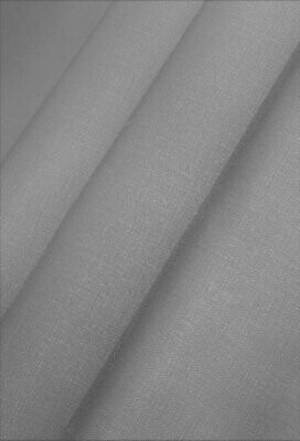 Grey Light Weight Hemp Canvas Plain Weave , 55% Certified Organic Hemp , 45% Certified Organic Cotton , 12oz , Width 57/58"