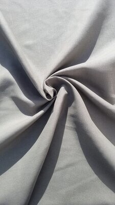 Smoke, Hempcel® Fabric 55% Certified Organic Hemp, 45% Lyocell Plain Weave, 6.2oz