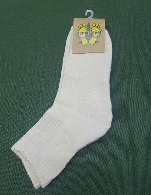 Kids Hemp Socks , Large (Sizes 3-9)