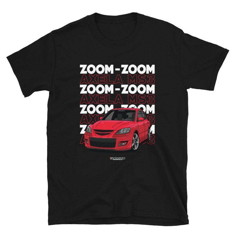 Mazdaspeed3 Black Unisex T-Shirt