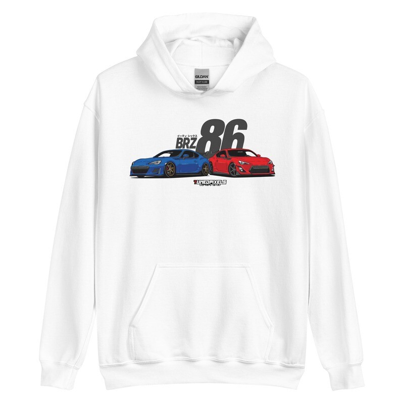 The ToyoBaru Twins Unisex Hoodie