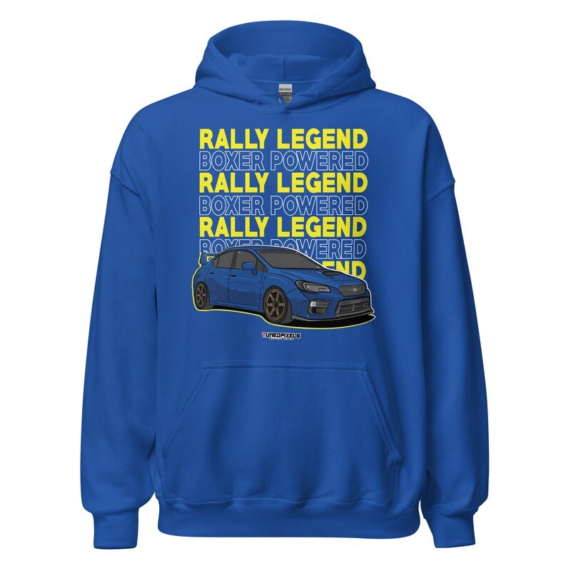 WRX Rally Legend Blue Hoodie