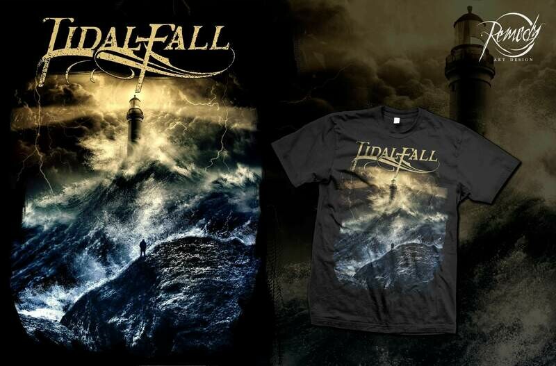 Tidal Fall &quot;Lighthouse&quot; Plus Size T-Shirt