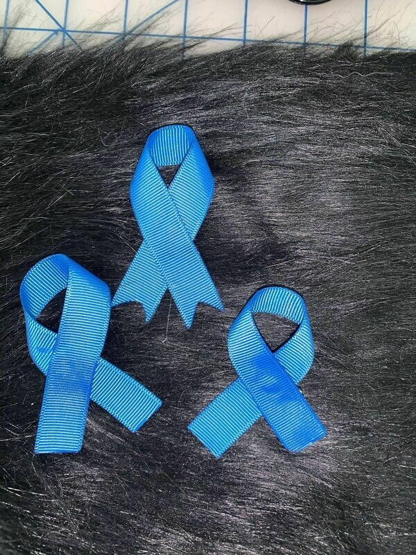 Colon Cancer Awareness Ribbons