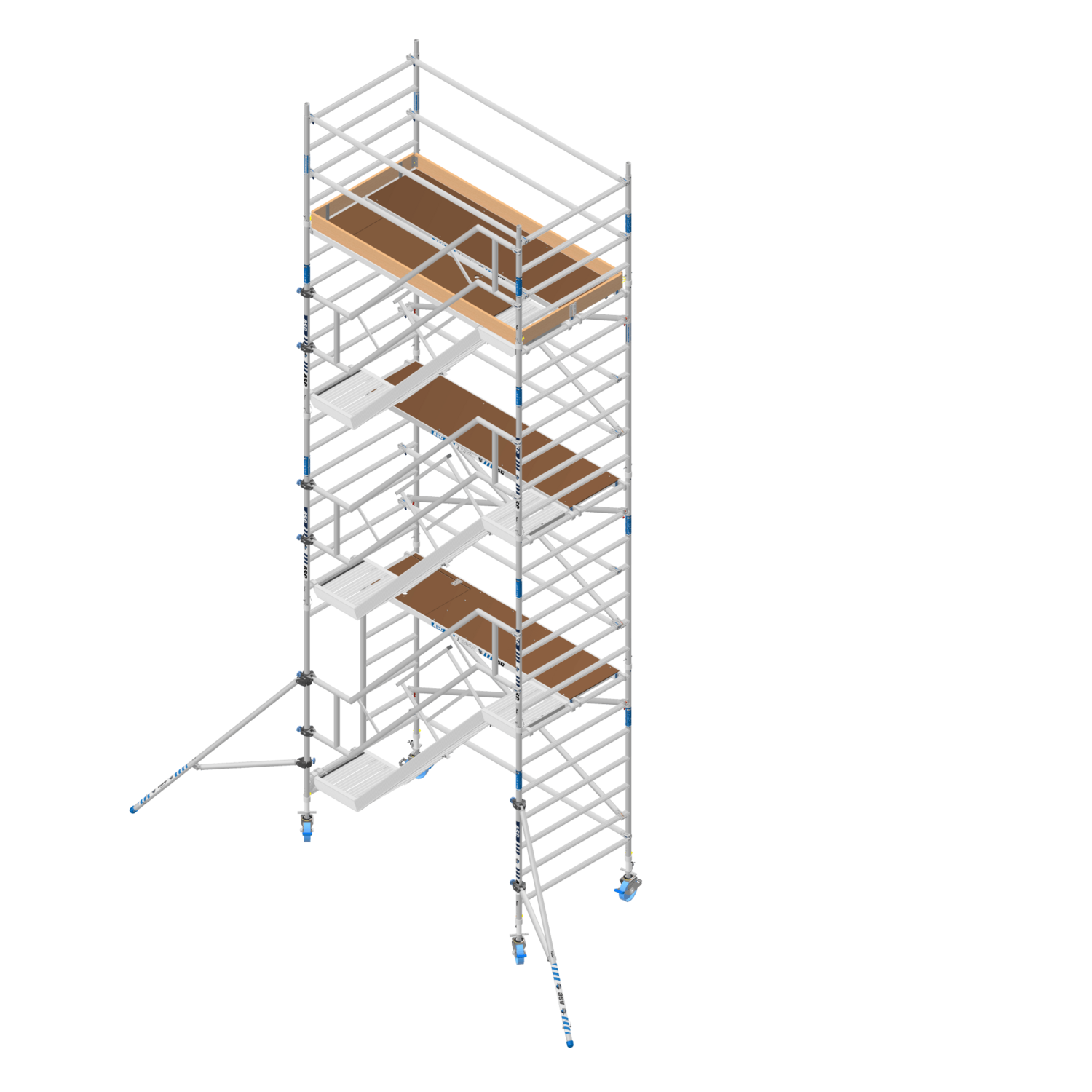 Torre delle scale 135x250 Altezza lavoro 8,30 m - ASC