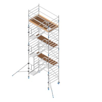 Torre delle scale 135x250 Altezza lavoro 8,30 m - ASC